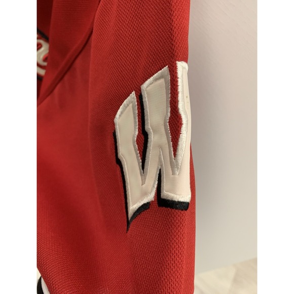VTG Wisconsin Badgers Baseball College-NCAA Colosseum Athletics Jersey Men's XXL - Picture 8 of 14